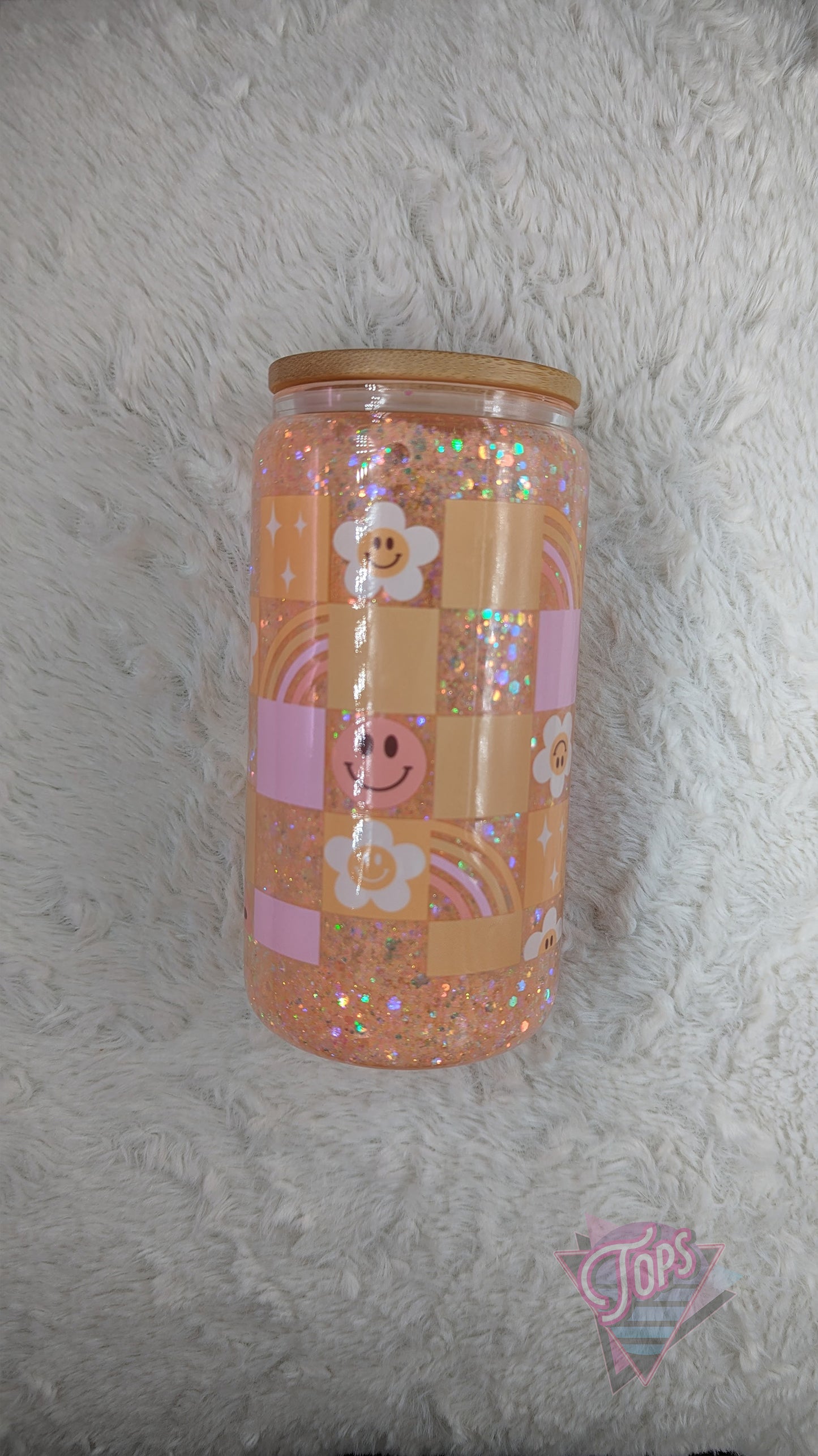 Glass Can Snowglobe