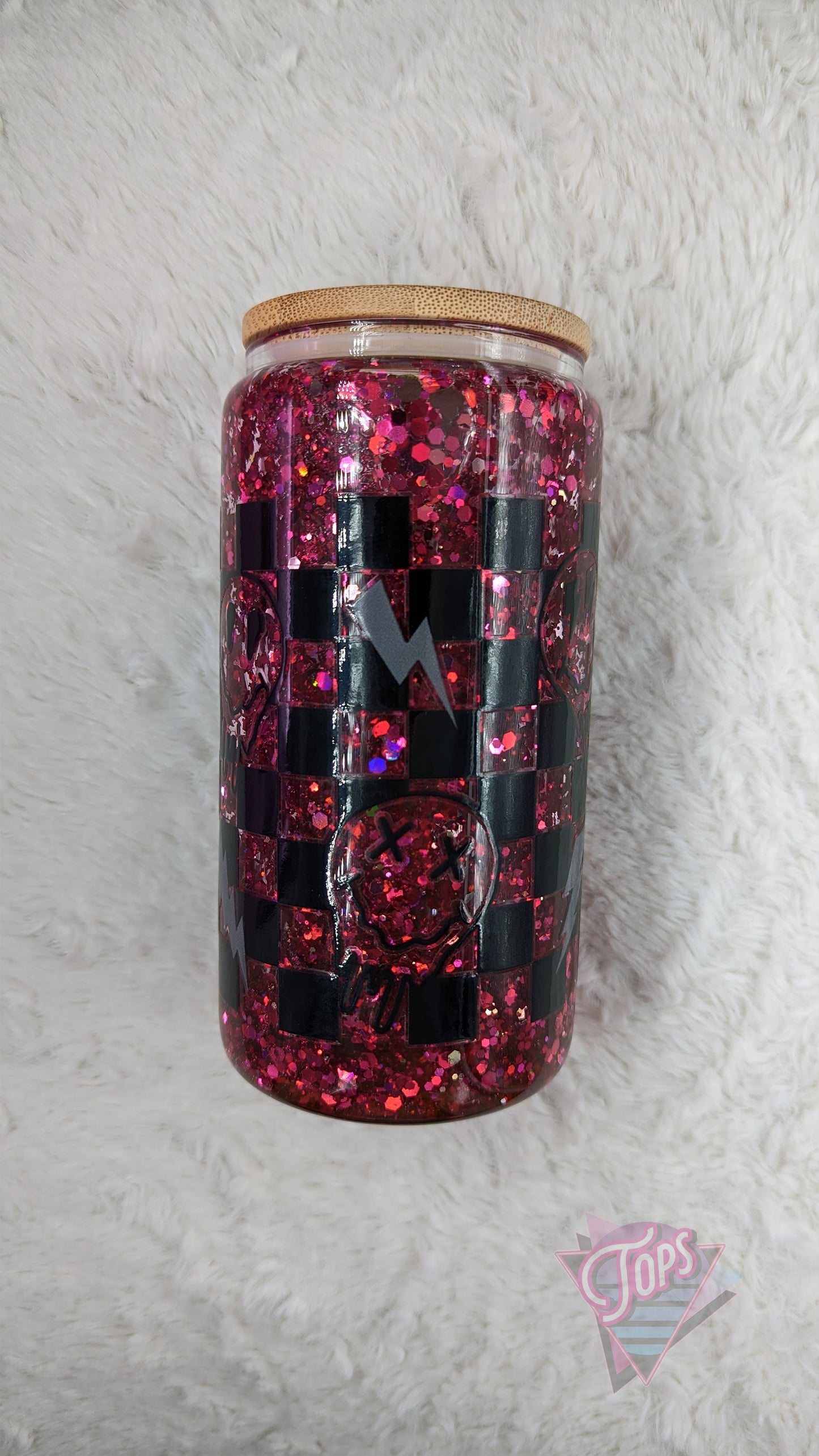 Glass Can Snowglobe