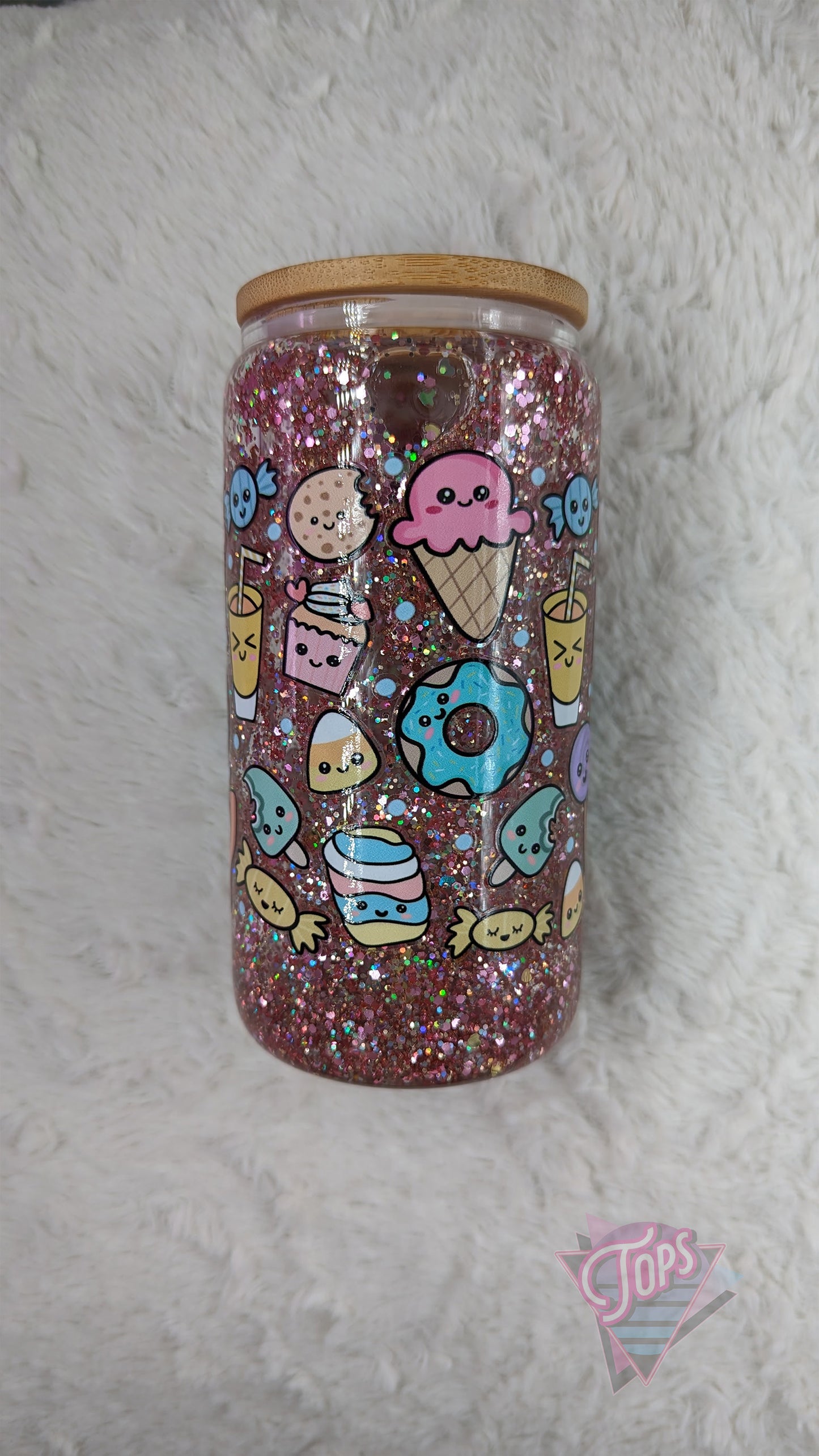 Glass Can Snowglobe