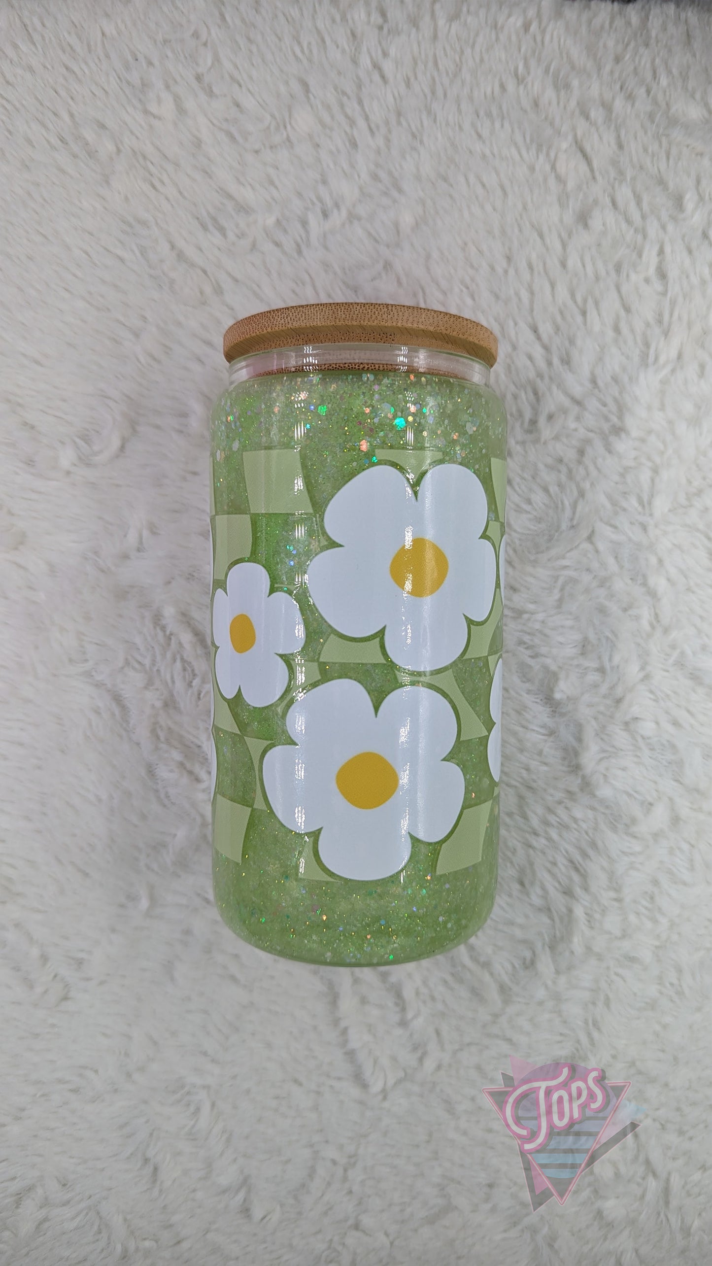 Glass Can Snowglobe